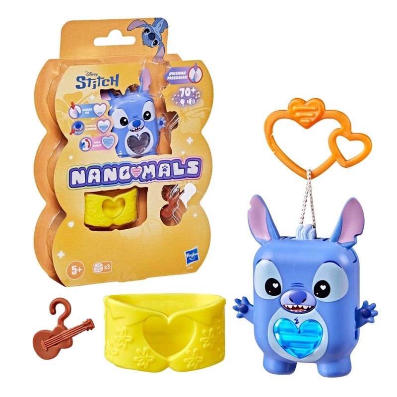 MASCOTA ELECTRONICA HASBRO NANO MALS DISNEY STITCH - 1