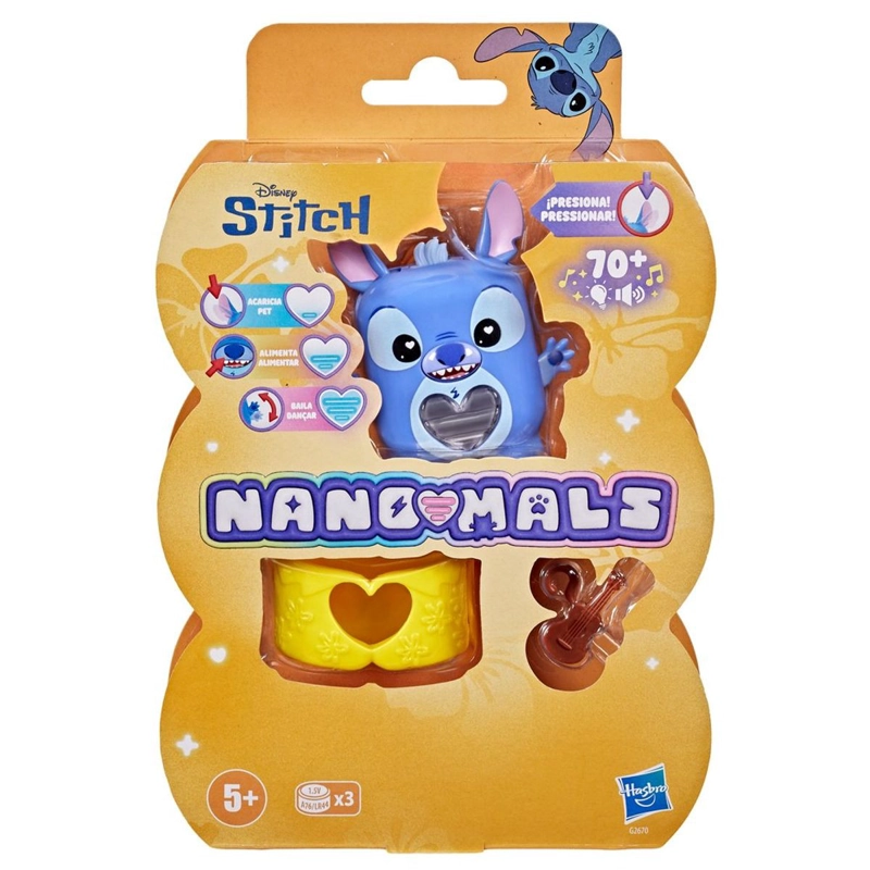 MASCOTA ELECTRONICA HASBRO NANO MALS DISNEY STITCH - 3
