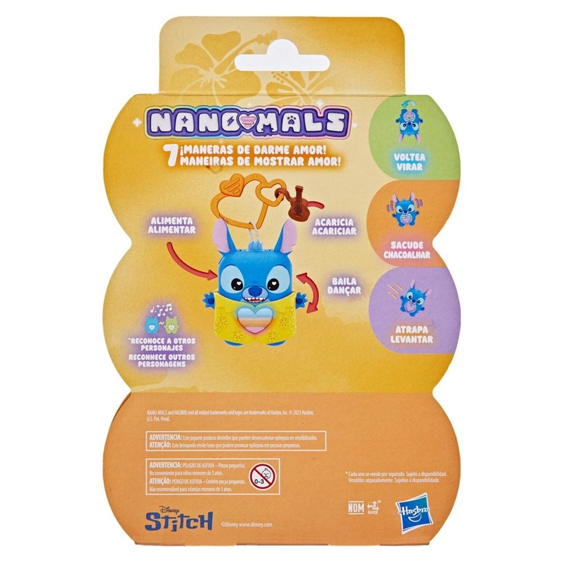 MASCOTA ELECTRONICA HASBRO NANO MALS DISNEY STITCH - 4