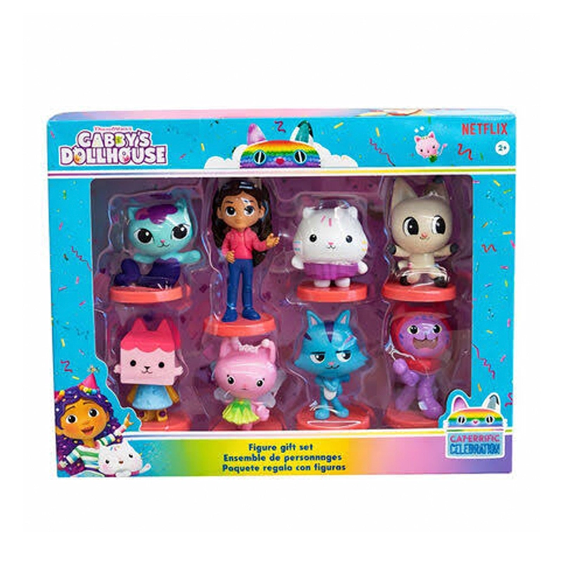 GABBY DOLLHOUSE SET 8 MINI FIGURAS - 1