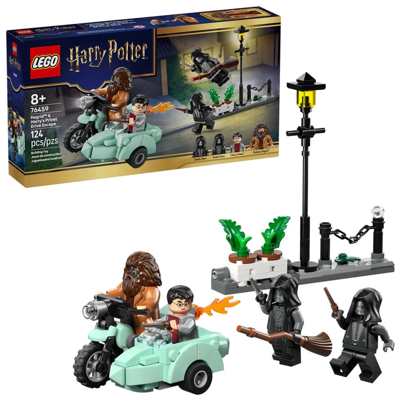 HAGRID Y HARRY ESCAPE DE PRIVET DRIVE LEGO HARRY POTTER TM - 1