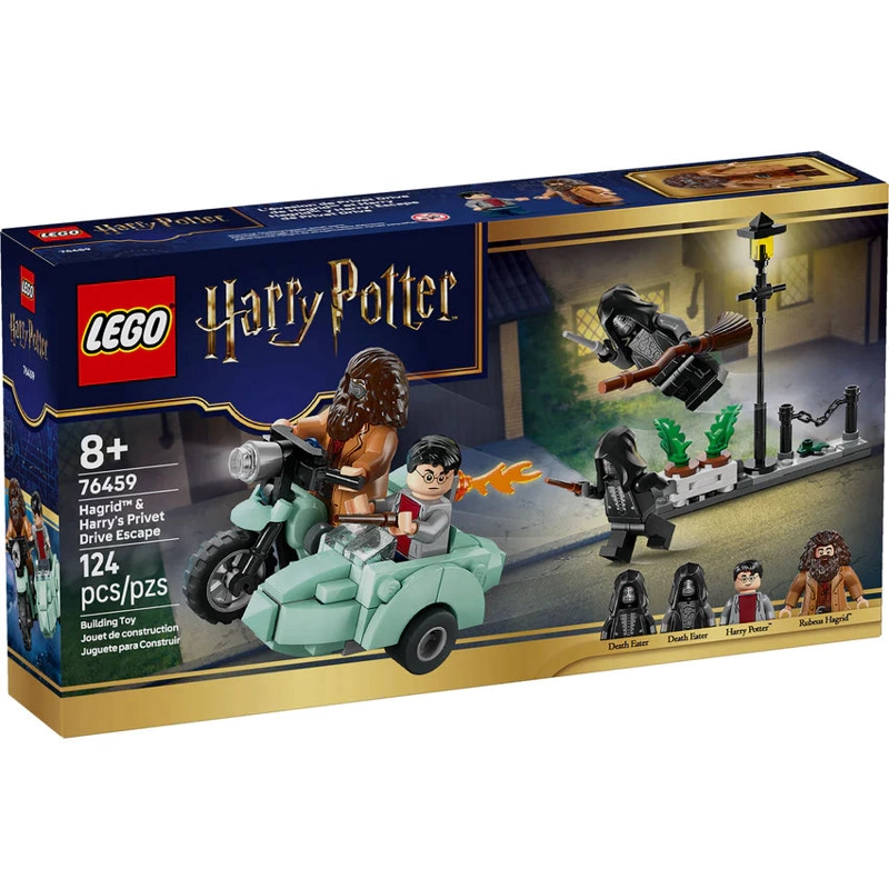 HAGRID Y HARRY ESCAPE DE PRIVET DRIVE LEGO HARRY POTTER TM - 2