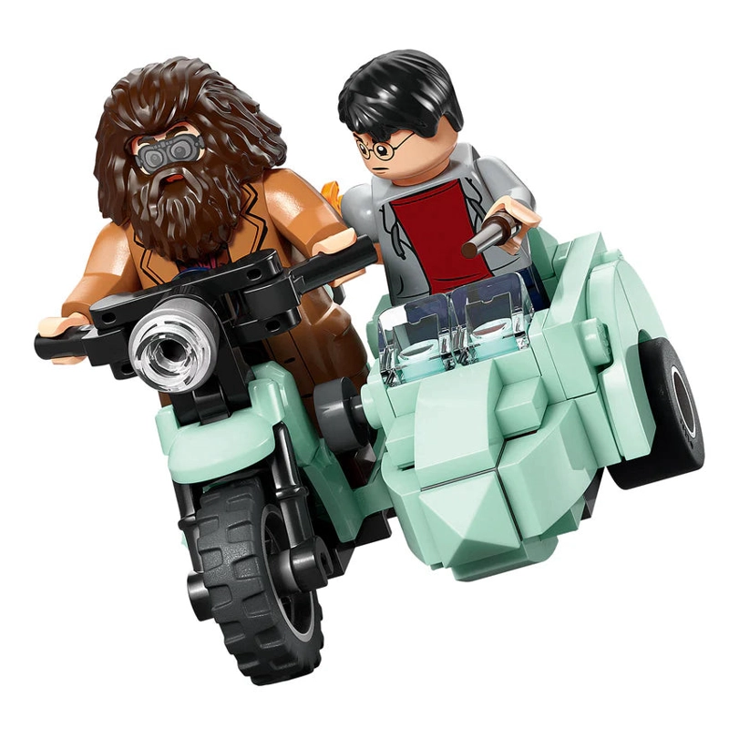 HAGRID Y HARRY ESCAPE DE PRIVET DRIVE LEGO HARRY POTTER TM - 6