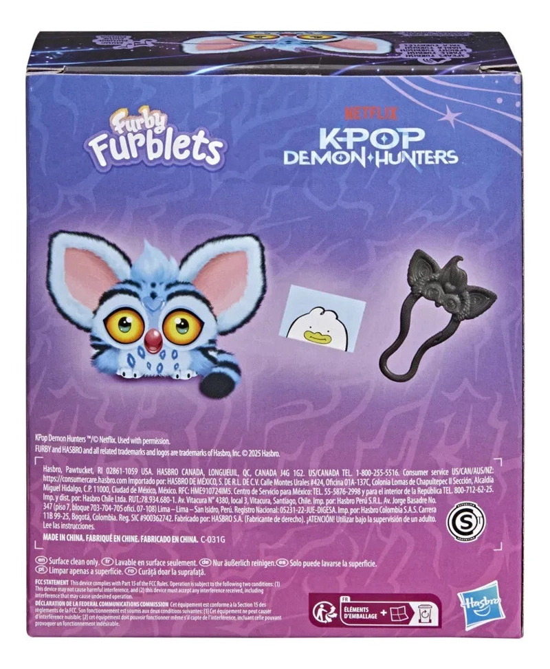 HASBRO FURBY FURBLETS KPOP DEMON HUNTERS DERPY TIGER - 3