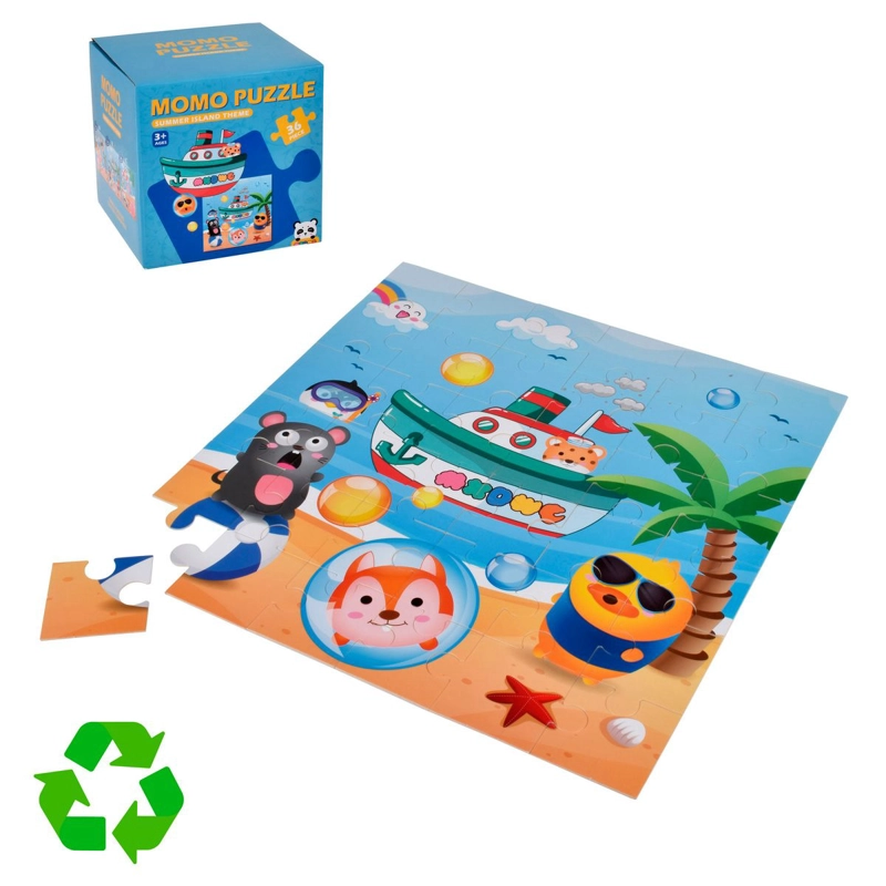 PUZZLE MOMO BARCO DE 36 PIEZAS - 1