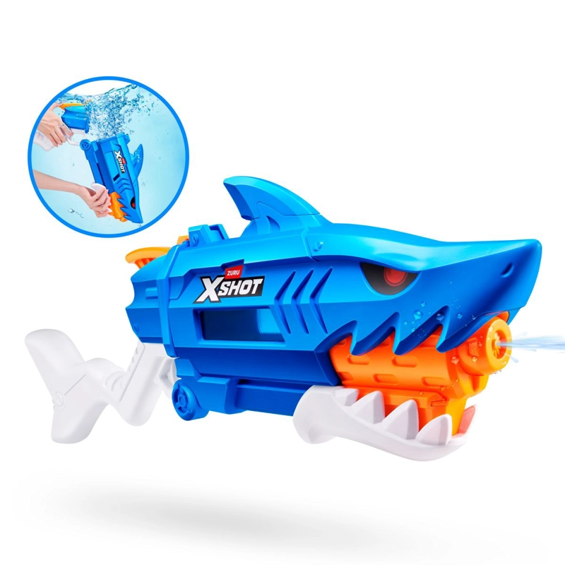 LANZA AGUA ATAQUE DE TIBURON FAST FILL X-SHOT - 5