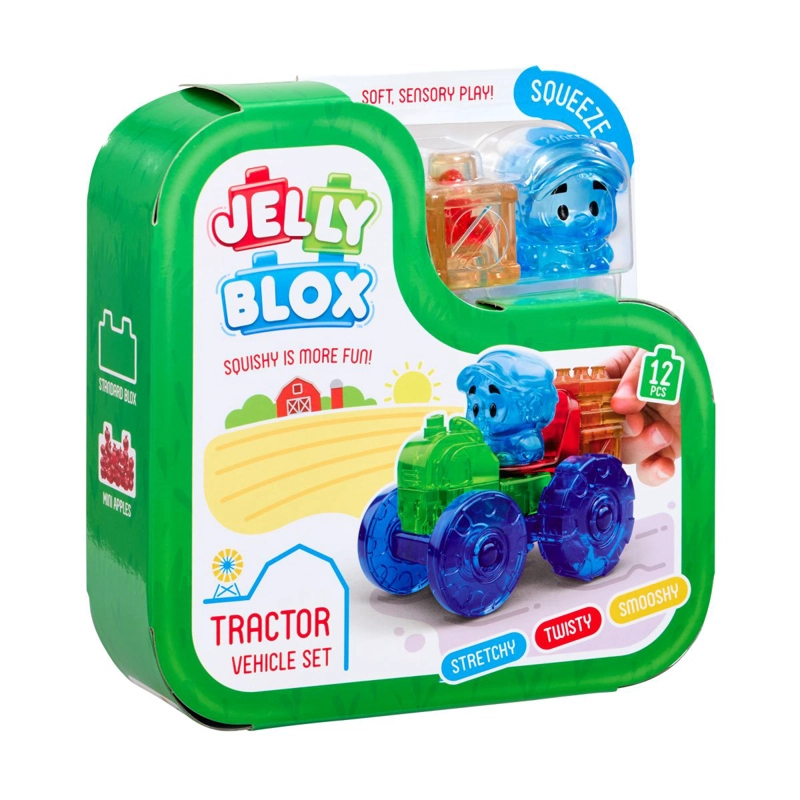 SET BLOQUES BLANDOS TRACTOR JELLY BLOX - 2