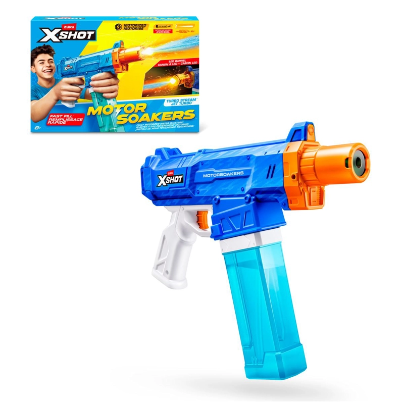 LANZA AGUA TURBO STEAM CON MOTOR X-SHOT - 1