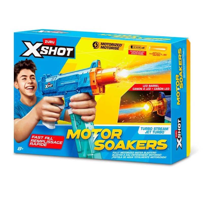 LANZA AGUA TURBO STEAM CON MOTOR X-SHOT - 2