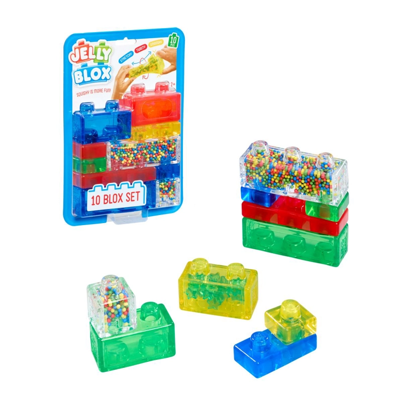 SET 10 BLOQUES BLANDOS JELLY BLOX - 1