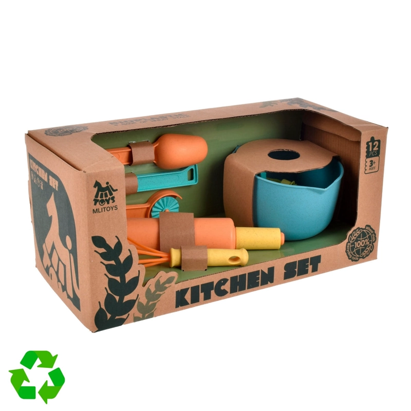 SET DE COCINA ECOLOGICO 12 PIEZAS - 2