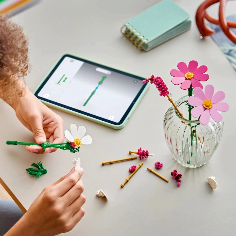 FLORES DE COSMOS LEGO BOTANICALS - 7