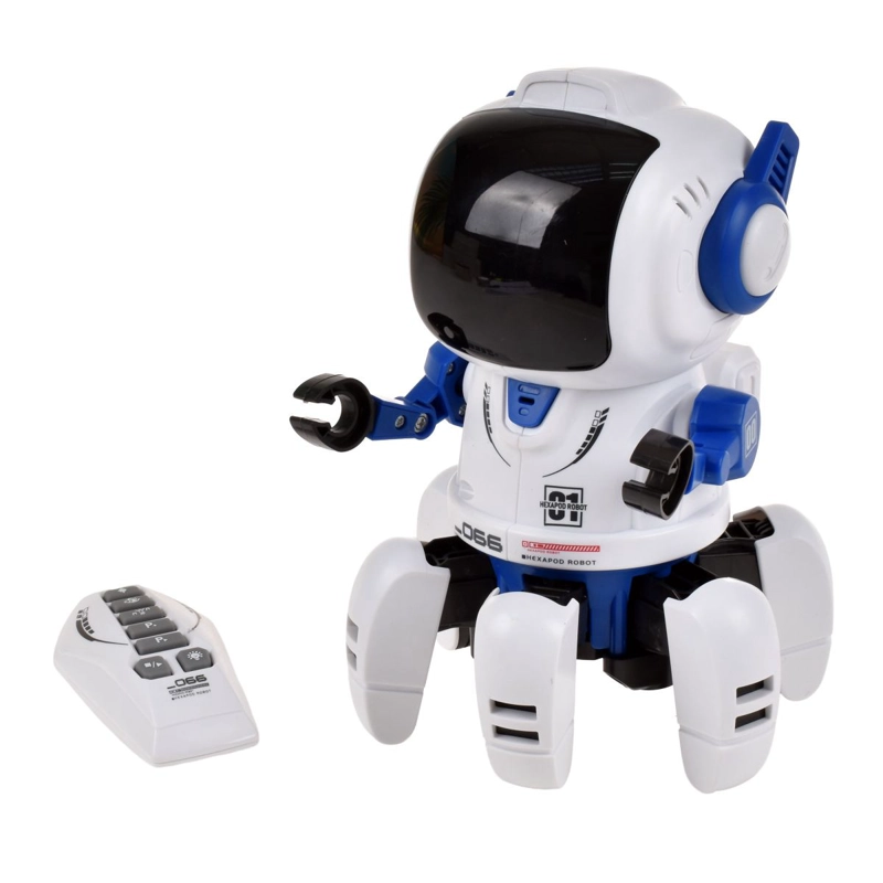 ROBOT ESPACIAL RADIO CONTROLADO CON LUZ Y SONIDO - 4