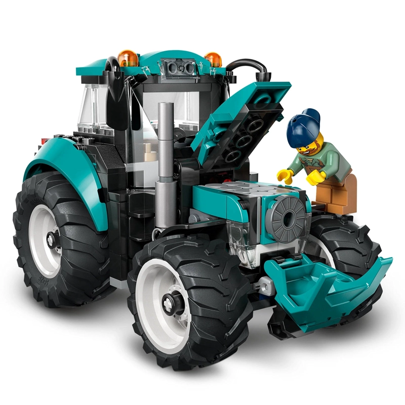 TRACTOR LEGO CITY GRANJA DE CONSTRUCCION - 7
