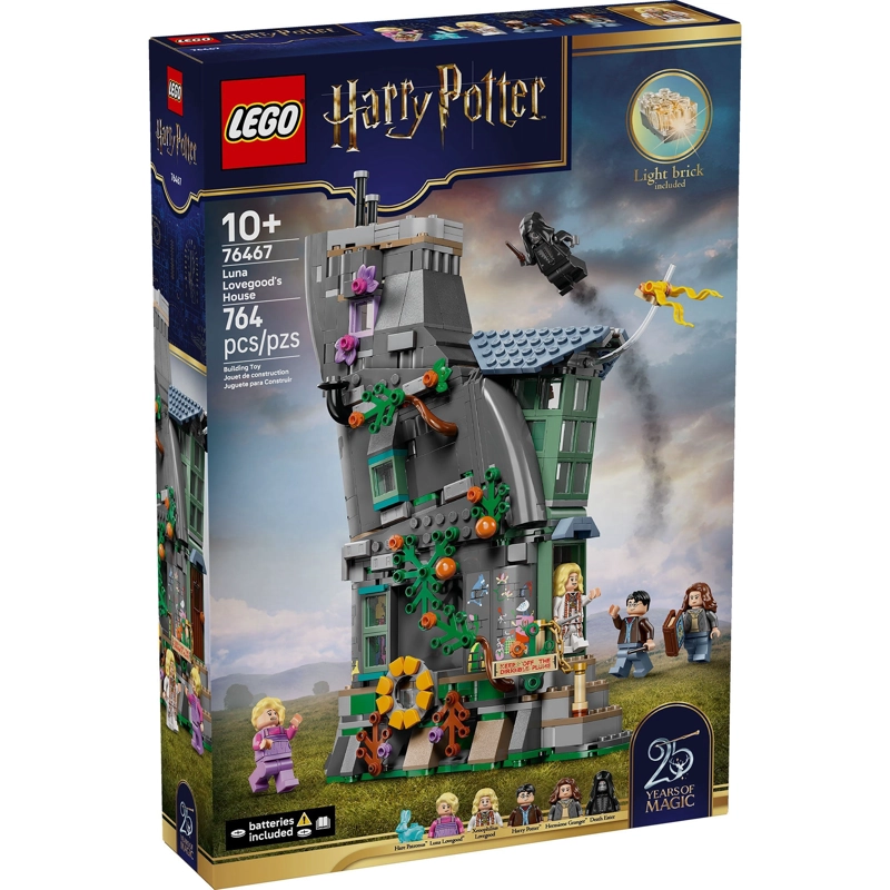 LEGO HARRY POTTER CASA DE LUNA LOVEGOOD 764 PIEZAS - 1