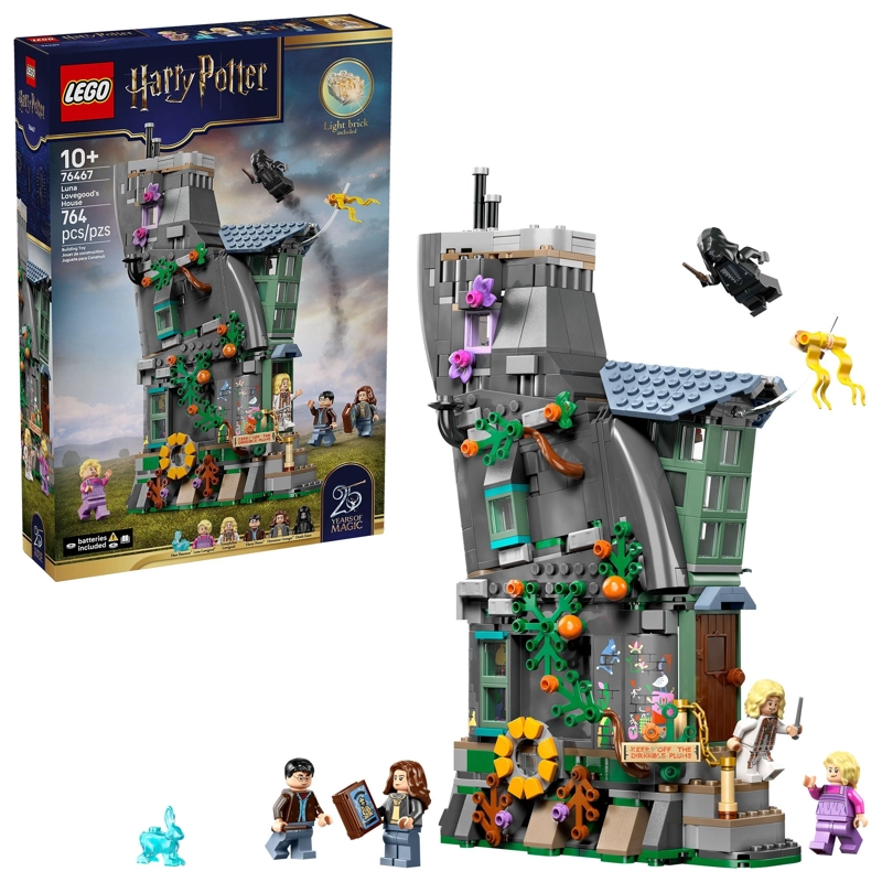 LEGO HARRY POTTER CASA DE LUNA LOVEGOOD 764 PIEZAS - 3