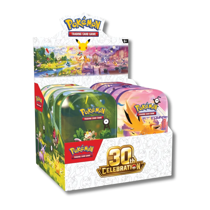POKEMON TCG 30TH CELEBRATION MINI TIN ING - 2
