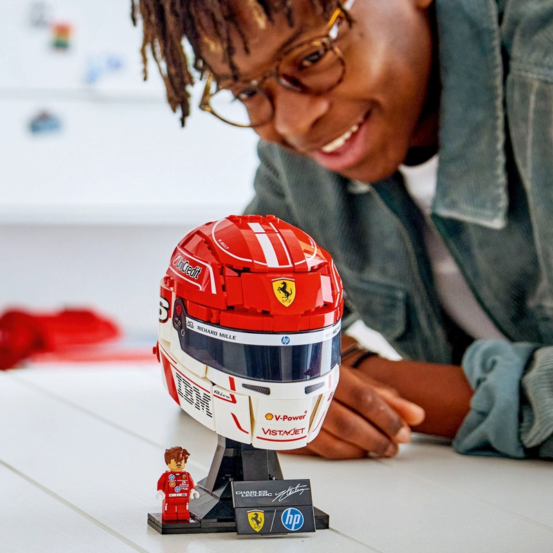 LEGO EDITIONS SCUDERIA FERRARI HP CASCO CHARLES LECLERC - 8