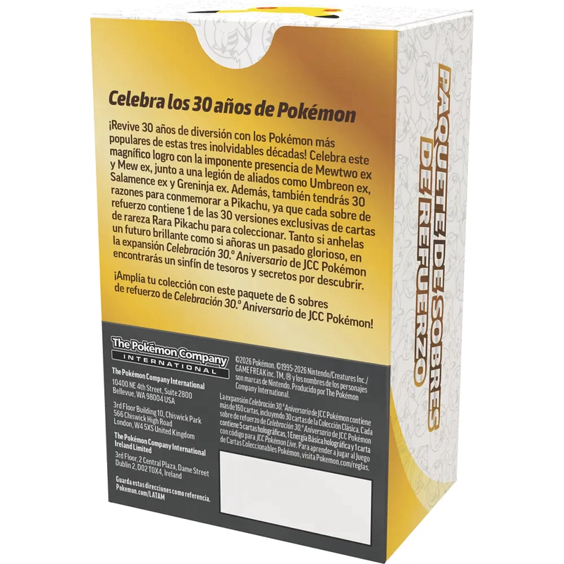 POKEMON TCG 30TH CELEBRATION BOOSTER BUNDLE ING - 2