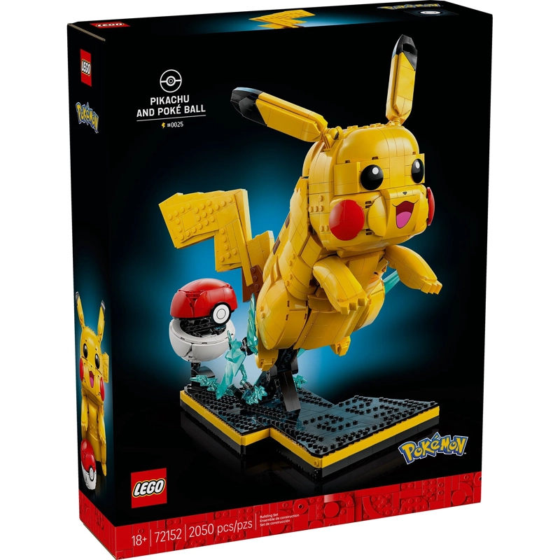 LEGO POKE MON PIKACHU Y POKE  BALL - 1
