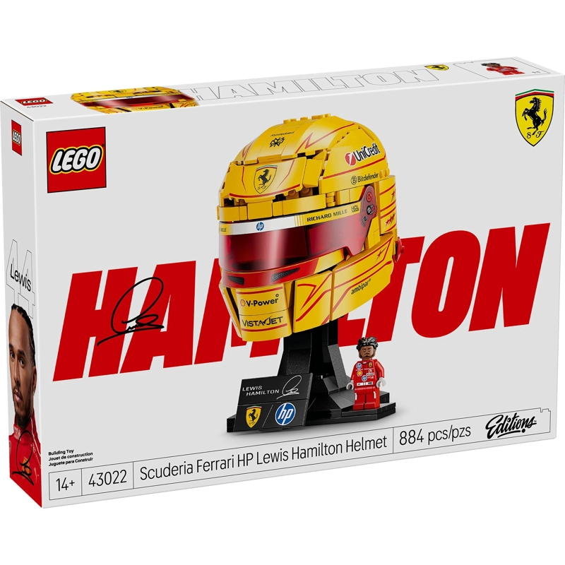 LEGO EDITIONS SCUDERIA FERRARI HP CASCO LEWIS HAMILTON - 1