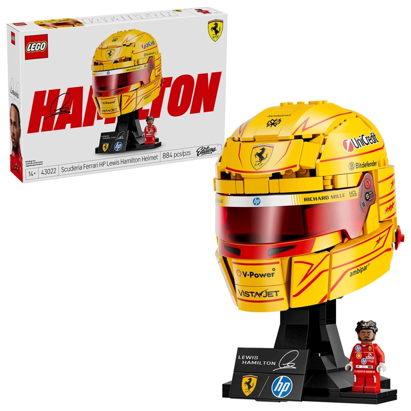 LEGO EDITIONS SCUDERIA FERRARI HP CASCO LEWIS HAMILTON - 3
