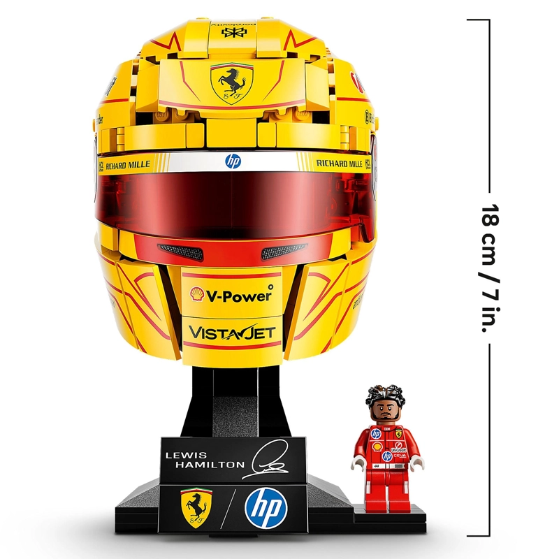 LEGO EDITIONS SCUDERIA FERRARI HP CASCO LEWIS HAMILTON - 5