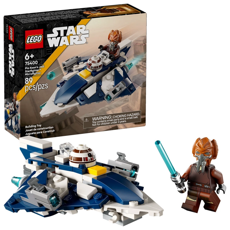 LEGO STAR WARS MICROFIGHTER CAZA ESTELAR JEDI DE PLO KOON - 3