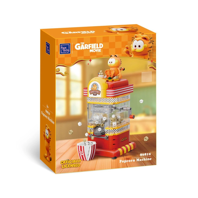SET DE BLOQUES MAQUINA POPCORN GARFIELD - 2