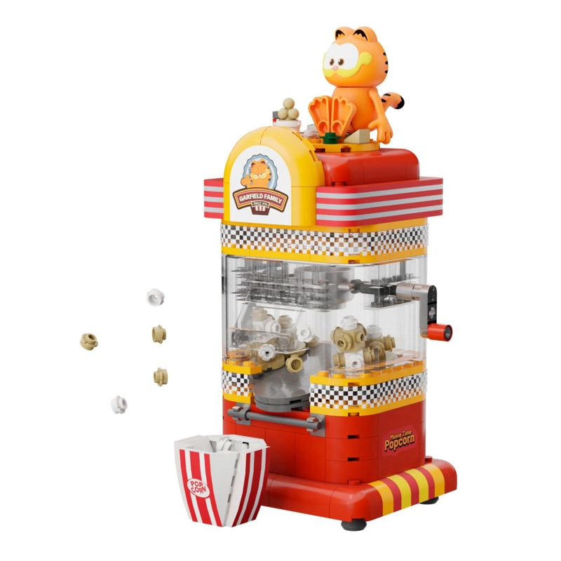 SET DE BLOQUES MAQUINA POPCORN GARFIELD - 3