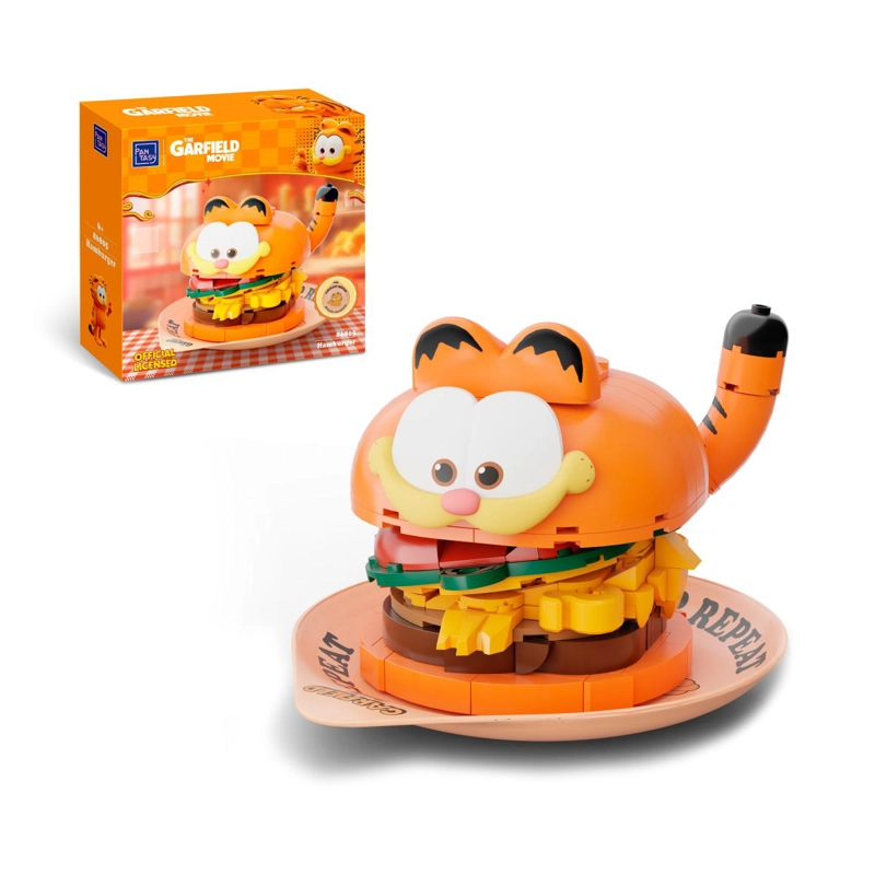 SET DE BLOQUES HAMBURGUESA GARFIELD - 1