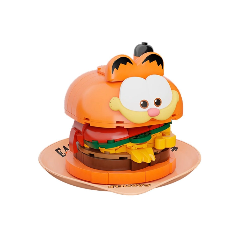 SET DE BLOQUES HAMBURGUESA GARFIELD - 5