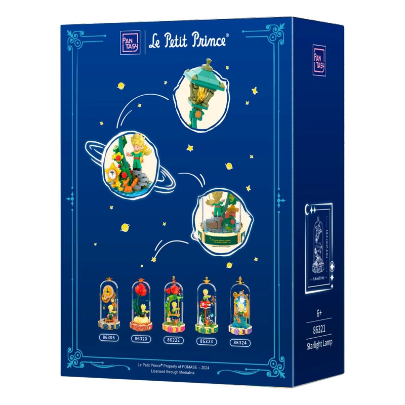 SET DE BLOQUES LAMPARA LUZ DE LAS ESTRELLAS EL PRINCIPITO - 4