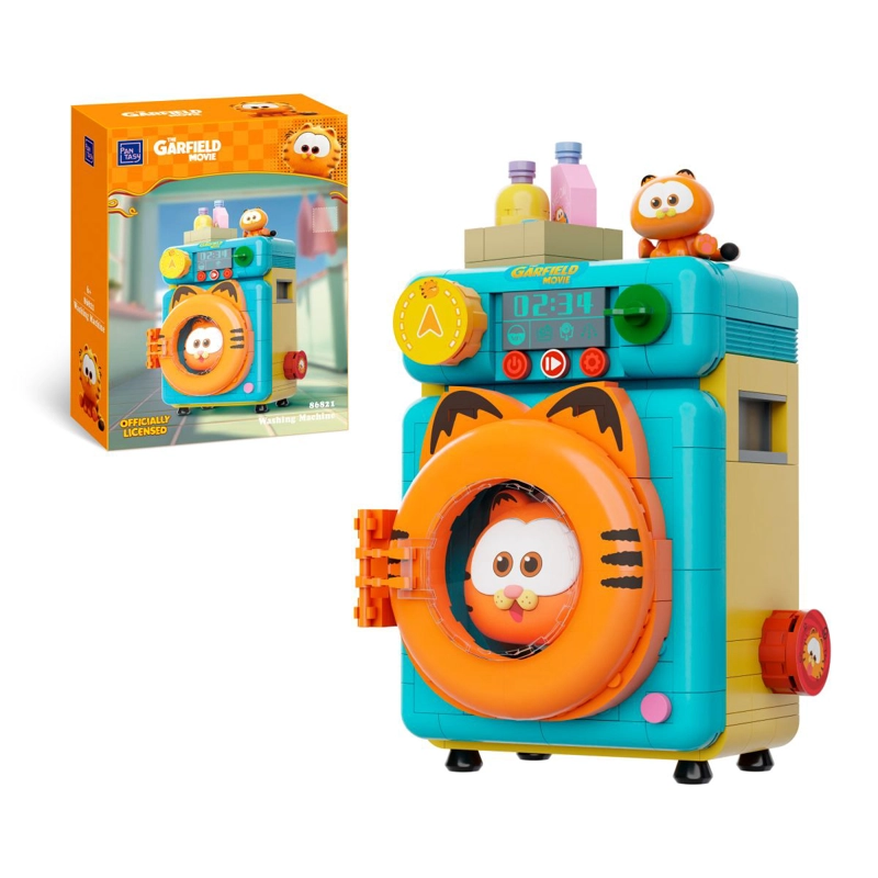 SET DE BLOQUES LAVADORA GARFIELD - 1