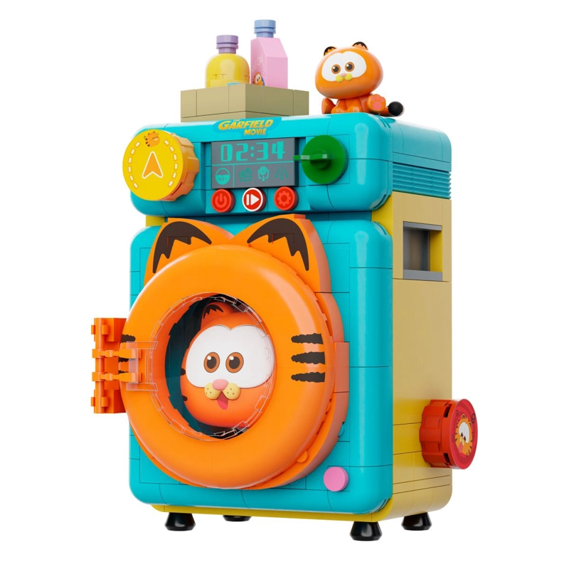 SET DE BLOQUES LAVADORA GARFIELD - 3
