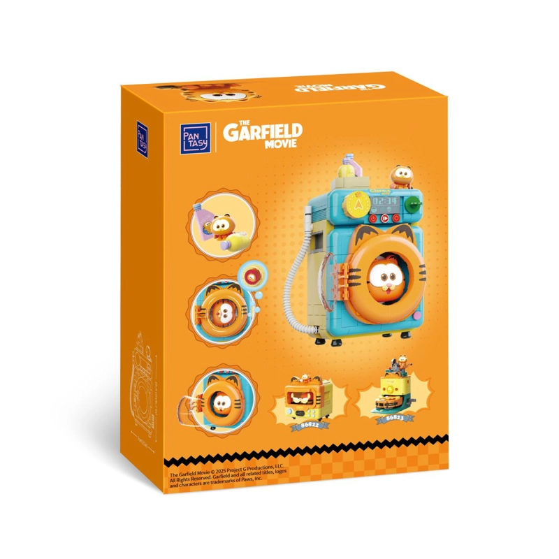 SET DE BLOQUES LAVADORA GARFIELD - 4