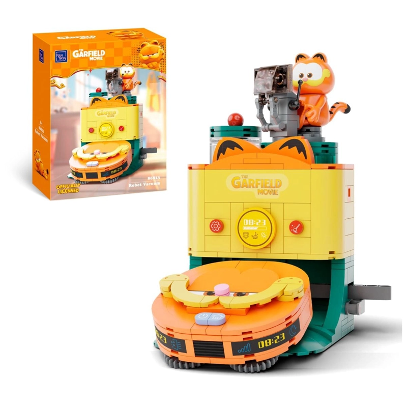 SET DE BLOQUES ASPIRADORA INTELIGENTE GARFIELD - 1