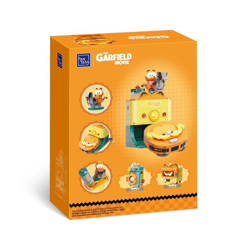 SET DE BLOQUES ASPIRADORA INTELIGENTE GARFIELD - 4