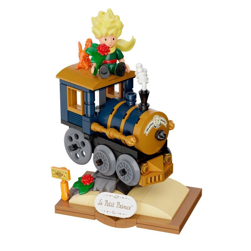 SET DE BLOQUES TREN VIAJE ESTRELLADO EL PRINCIPITO - 3