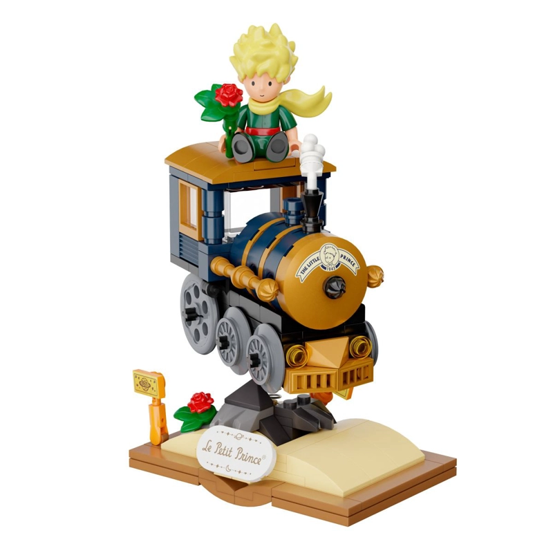 SET DE BLOQUES TREN VIAJE ESTRELLADO EL PRINCIPITO - 5