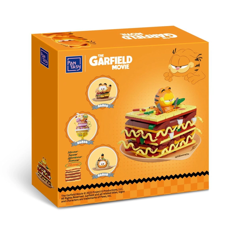 SET DE BLOQUES LASAGNA GARFIELD - 4