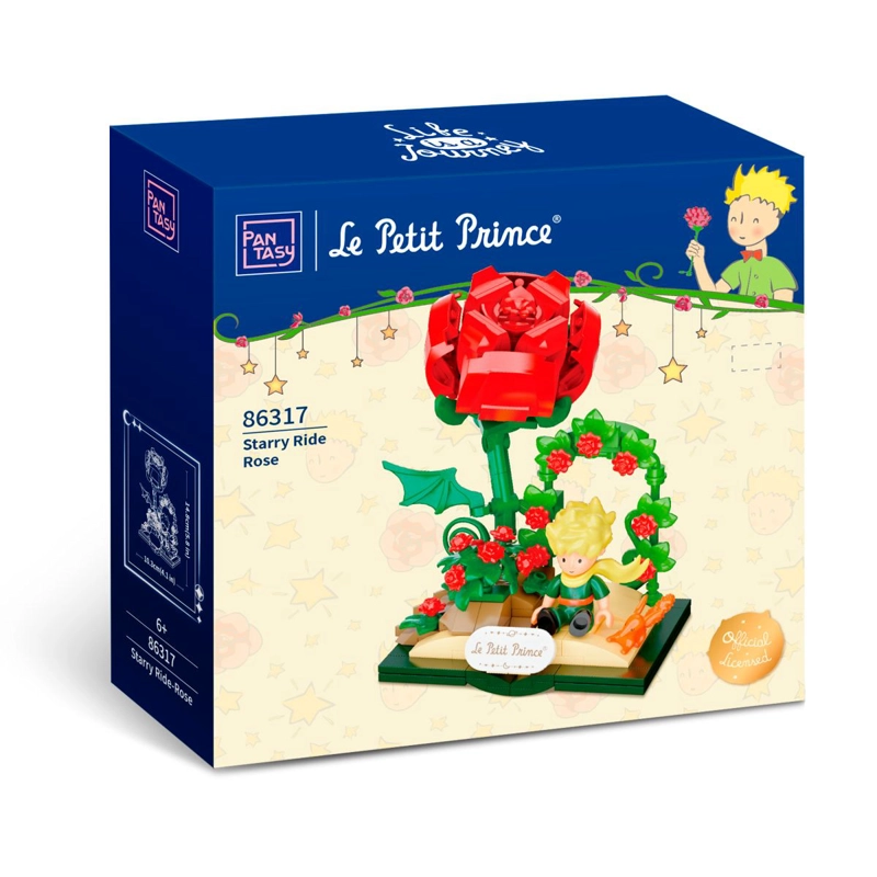 SET DE BLOQUES ROSA VIAJE ESTRELLADO EL PRINCIPITO - 4