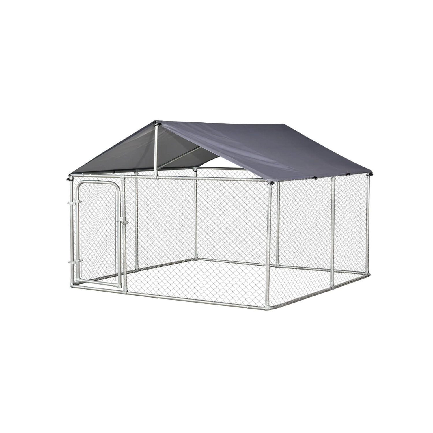 CANIL ACERO PERROS MODULAR TECHO 3X3 MTS IGPRO - 1