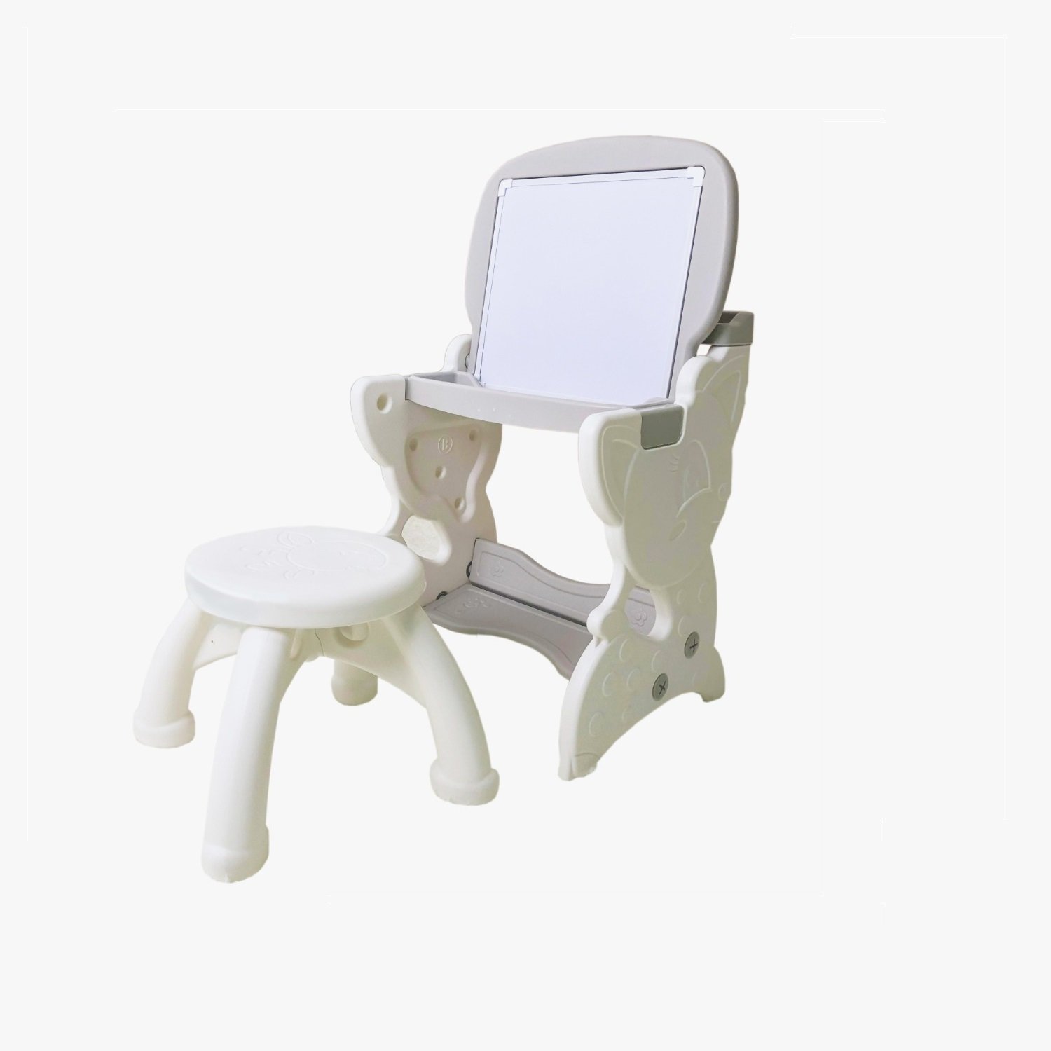 SET IGPRO IGGLH7009 MESA PIZARRA Y TABURETE - 1