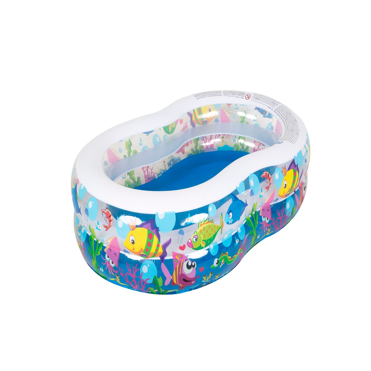 PISCINA IGPRO INFLABLE PECES 175X109 CM - 1