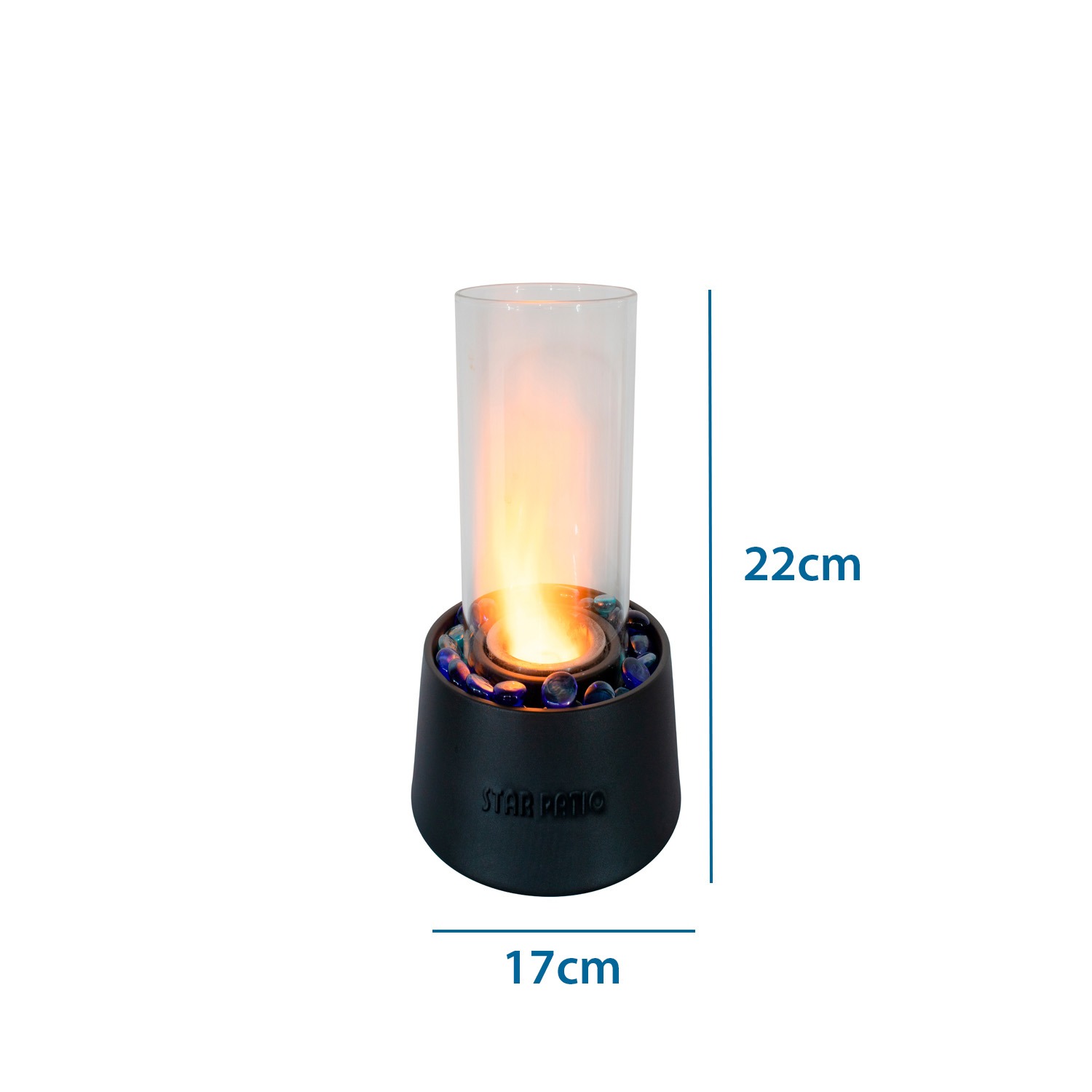 FOGÓN DECORATIVO DE MESA 22CM - 2