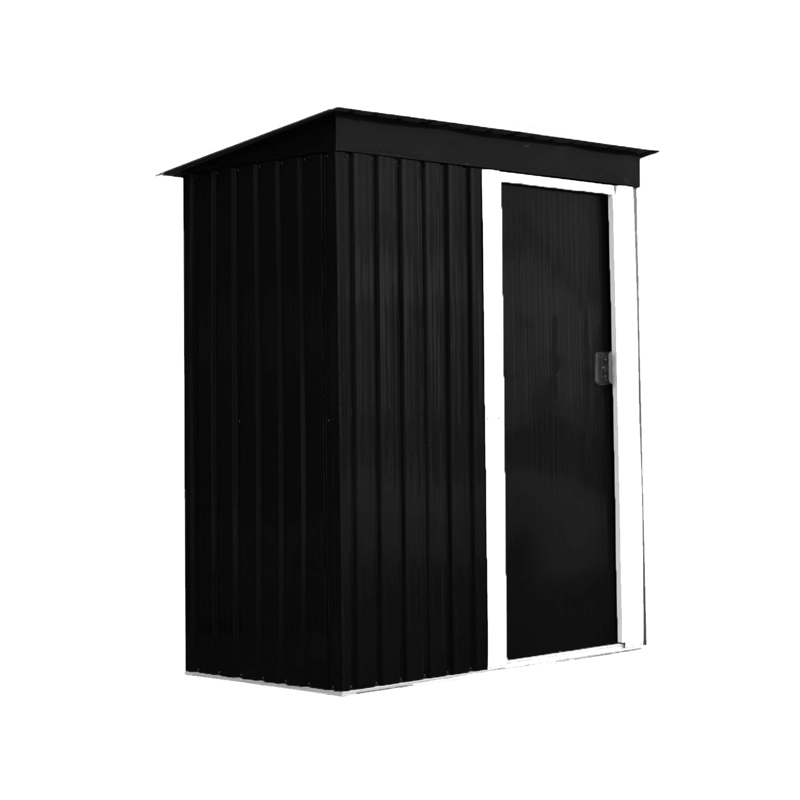 BODEGA DE JARDIN NEGRA 1.38 M2 181X162X86 CM - 1