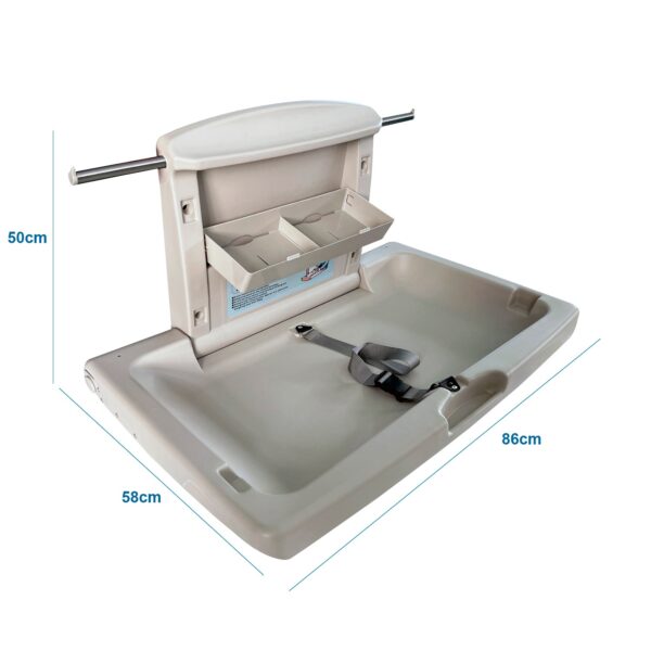 MUDADOR IGPRO IGS82004 PLEGABLE MURO BEBÉ 86X58 CM - 3