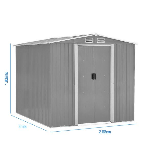 BODEGA IGPRO IGBJ276 305 GR JARDÍN GRIS 8.41 MT2 305 X 276 CM - 2