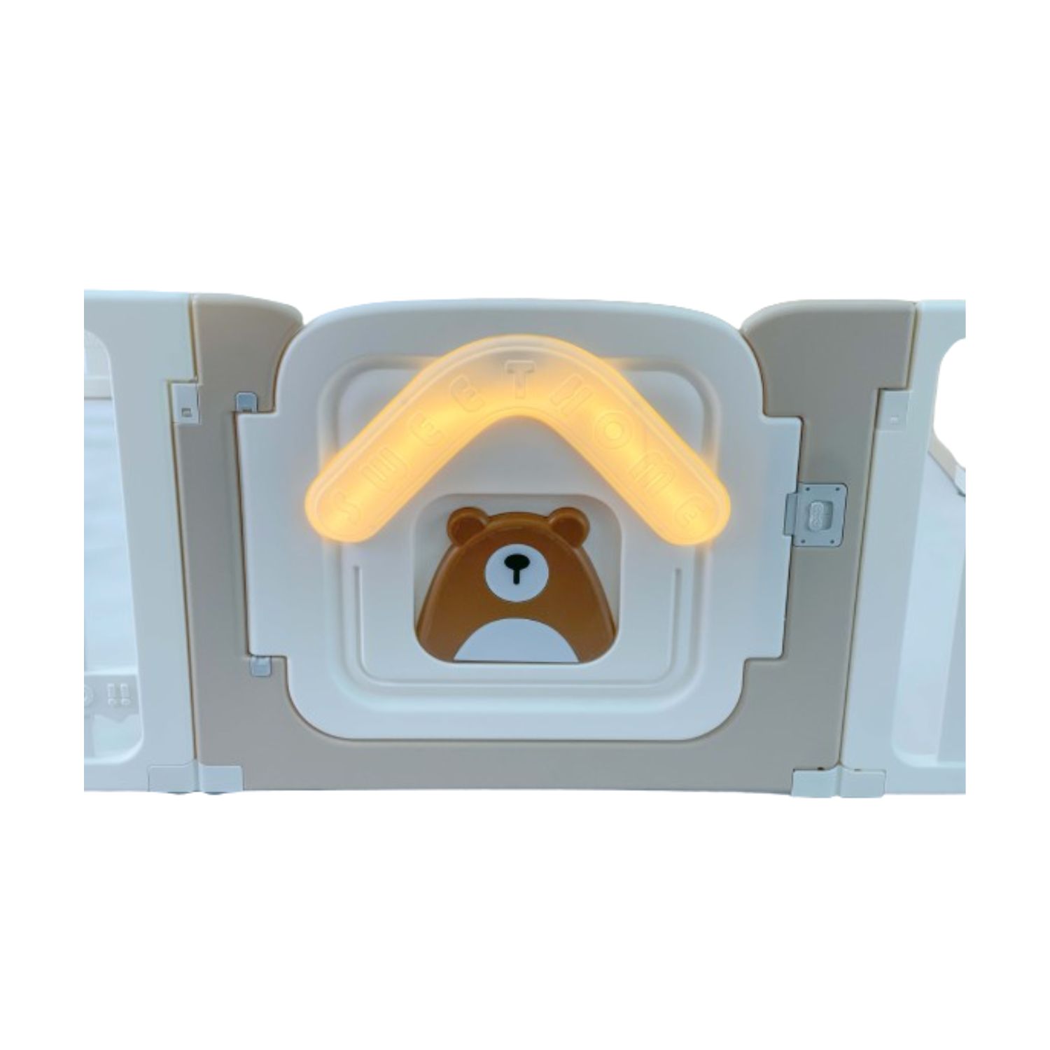 CORRAL INFANTIL IGPRO IGG8115 BEIGE PLEGABLE MAS ARO DE BALONCESTO CON CASITA - 2